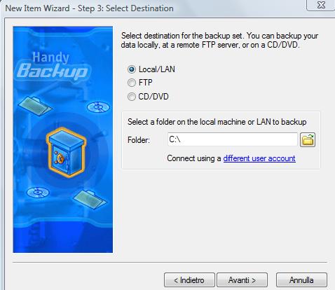 fare backup