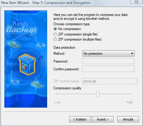 fare backup PC