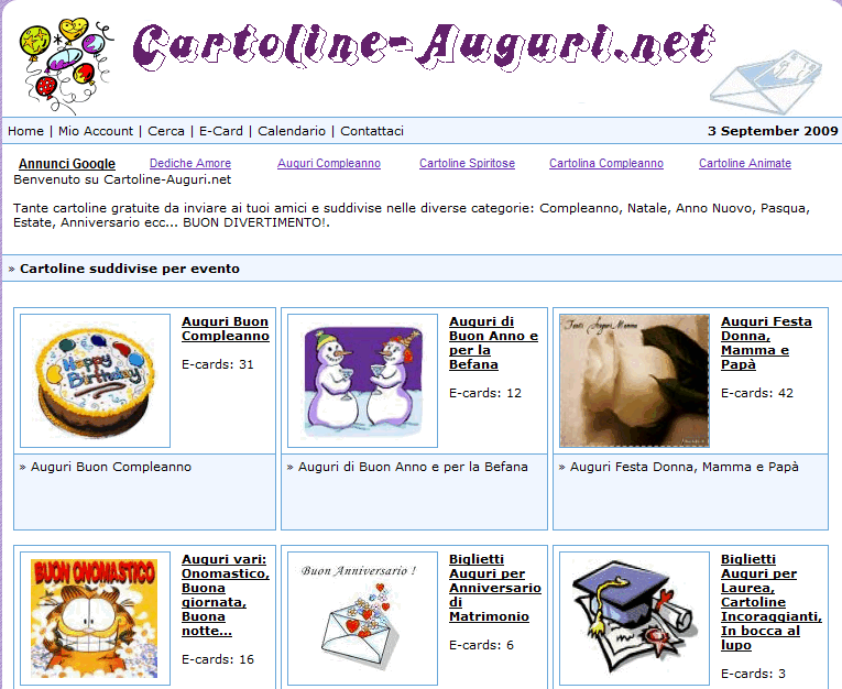 cartoline per auguri di NATALE