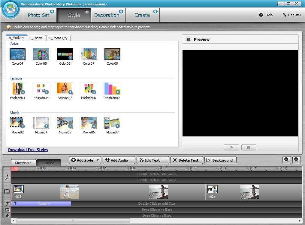 dvd di foto