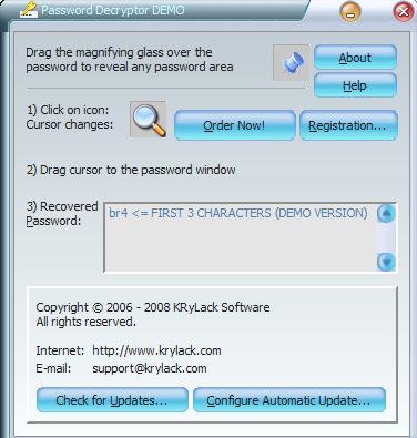 Password Asterischi
