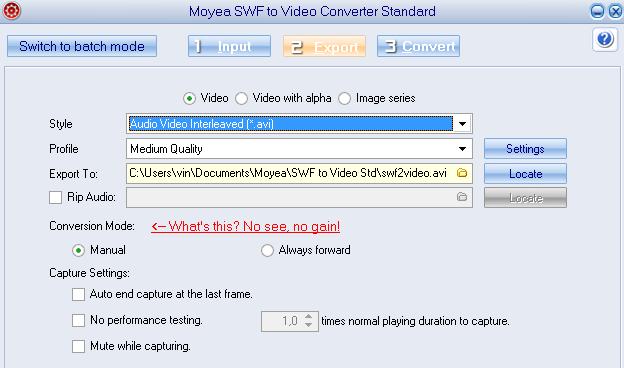 SWF in Video
