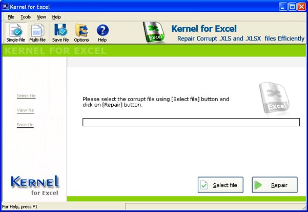 riparare excel