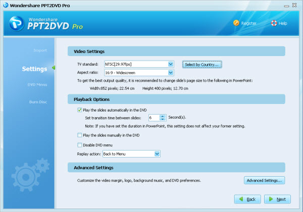 PPT2DVD Pro User Guide