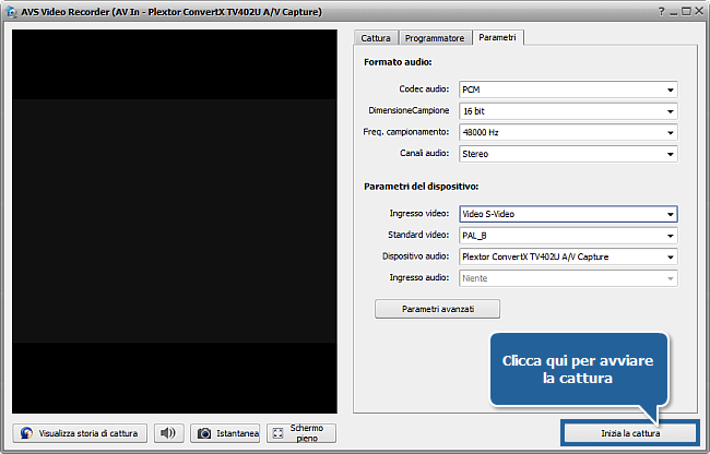 convertire e catturare video VHS