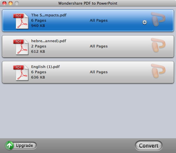 convertire pdf in powerpoint