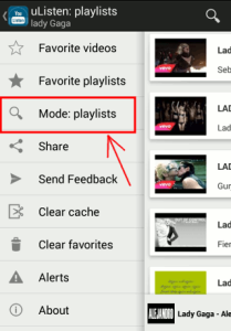 ulisten-search-mode-playlist