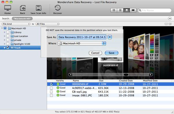 recupero foto iphoto