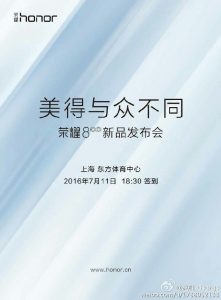 Presentazione Honor 8 
