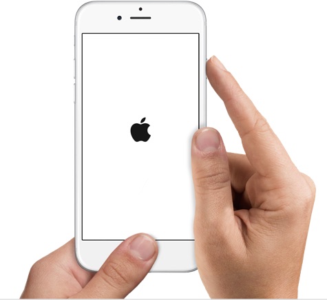 Hard reset iPhone 6S Plus