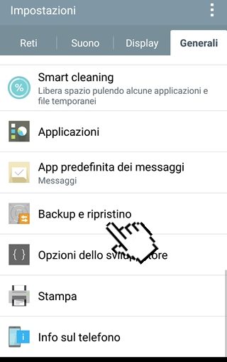 Come effettuare il backup dei dati su LG G2
