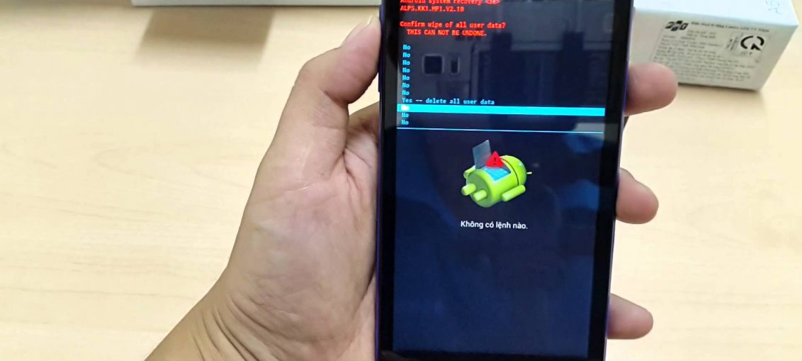 Come effettuare Hard Reset Wiko Rainbow