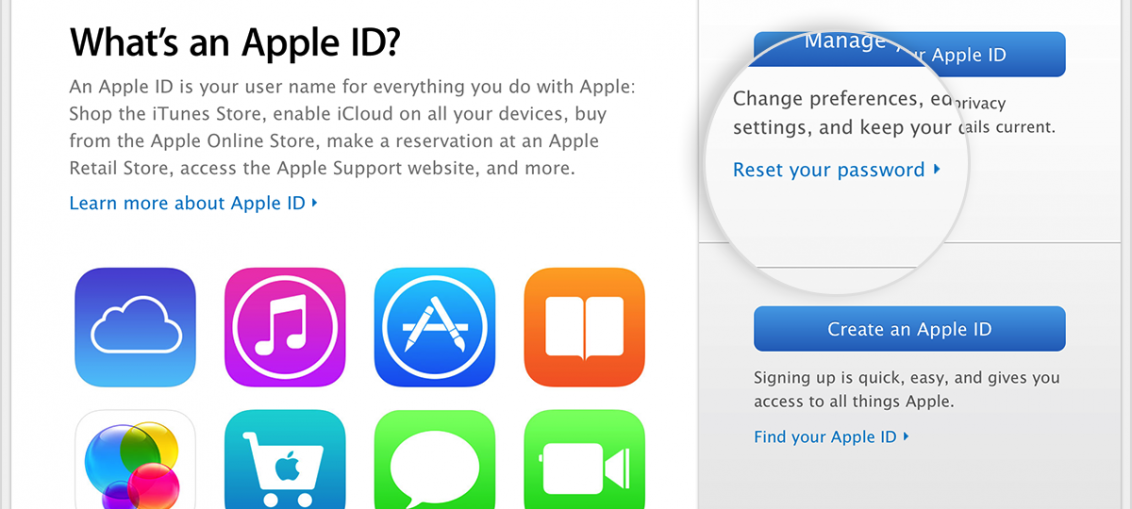 Come ripristinare nome utente e password Apple ID