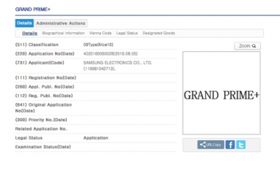 Samsung Galaxy Grand Prime+