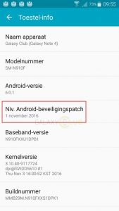 Aggiornamento Galaxy Note 4