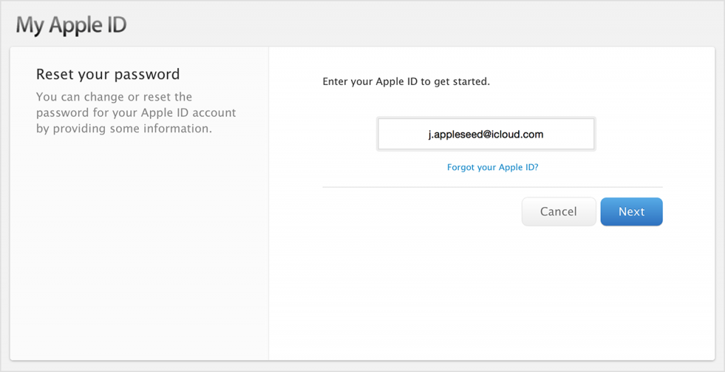 Come cambiare l’indirizzo e-mail di un account Apple ID