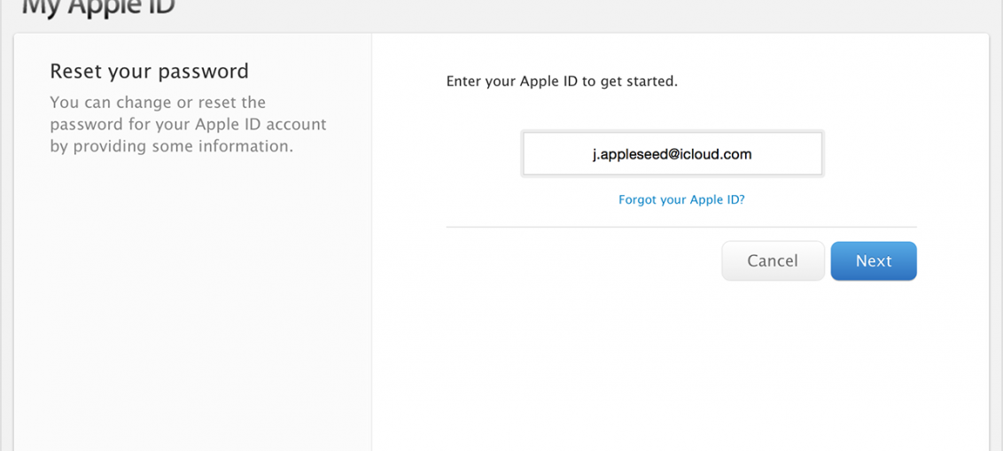 Come cambiare l’indirizzo e-mail di un account Apple ID