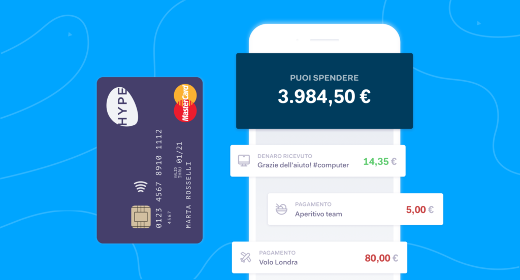 Come ricaricare Hype con bancomat