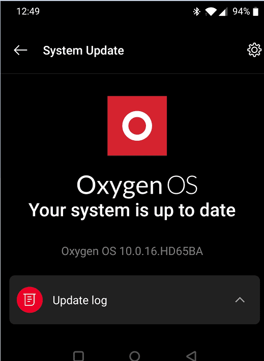 aggiornamento oneplus