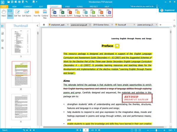 pdf to word converter