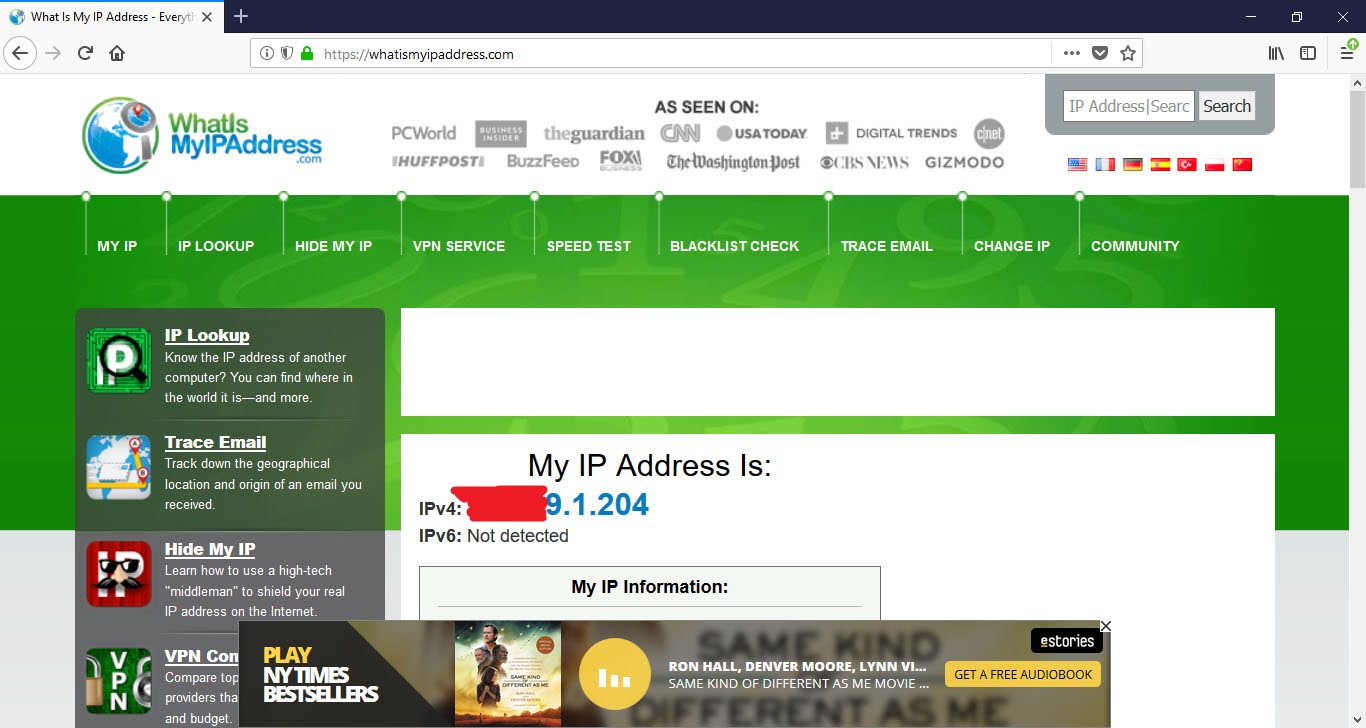 Proxy doesn&#39;t change my IP - WhatIsMyIPAddress.com Community