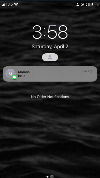 Per raggiungere il centro notifiche, scorri verso il basso dalla parte superiore dello schermo. Come disattivare la consegna silenziosa su iMessage